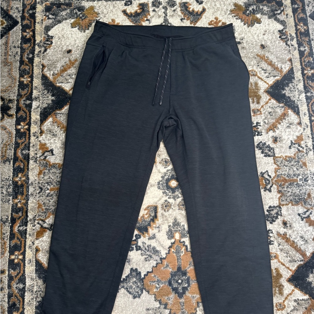 Men's Black Duluth Trading Co. Drawstring, Sweat Pants XL x 34